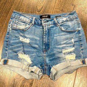 Black label C’est Toi Jean shorts